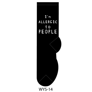 I'm Allergic to People-Socks